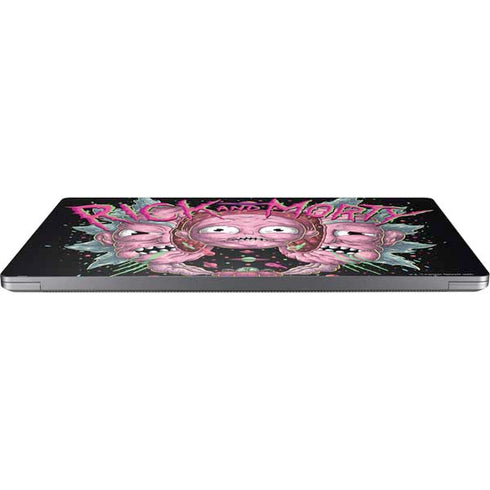 Adult Swim Rick and Morty Split Head Rick Universal Laptop 11in (8.8 x 6.2in) Skin